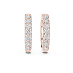 Classic Diamond Hoop Earrings – Fine Jewelry Collection