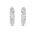 Classic  Diamond Hoop Earrings