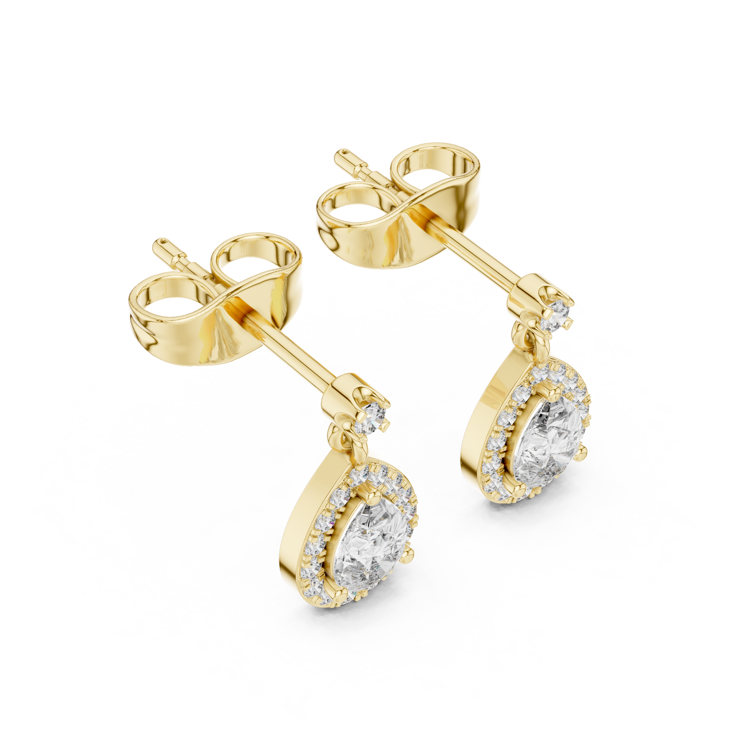 Timeless Teardrop Diamond Earrings for Special Occasions