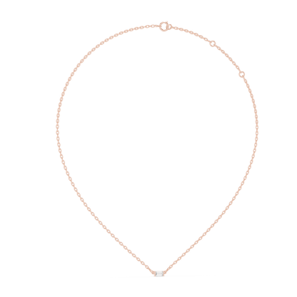 Tiny Solid Gold Heart Pendant – Simple Romantic Gift for Her