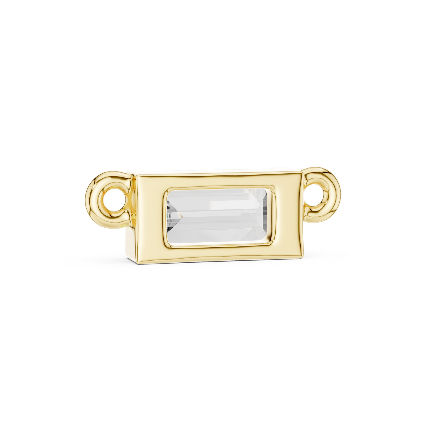 Tiny Solid Gold Heart Pendant – Simple Romantic Gift for Her