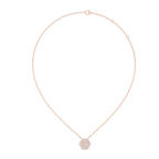 Luxury Hexagon Diamond Pendant Necklace