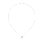 Romantic Heart Diamond Pendant Necklace