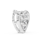 Romantic Heart Diamond Pendant Necklace