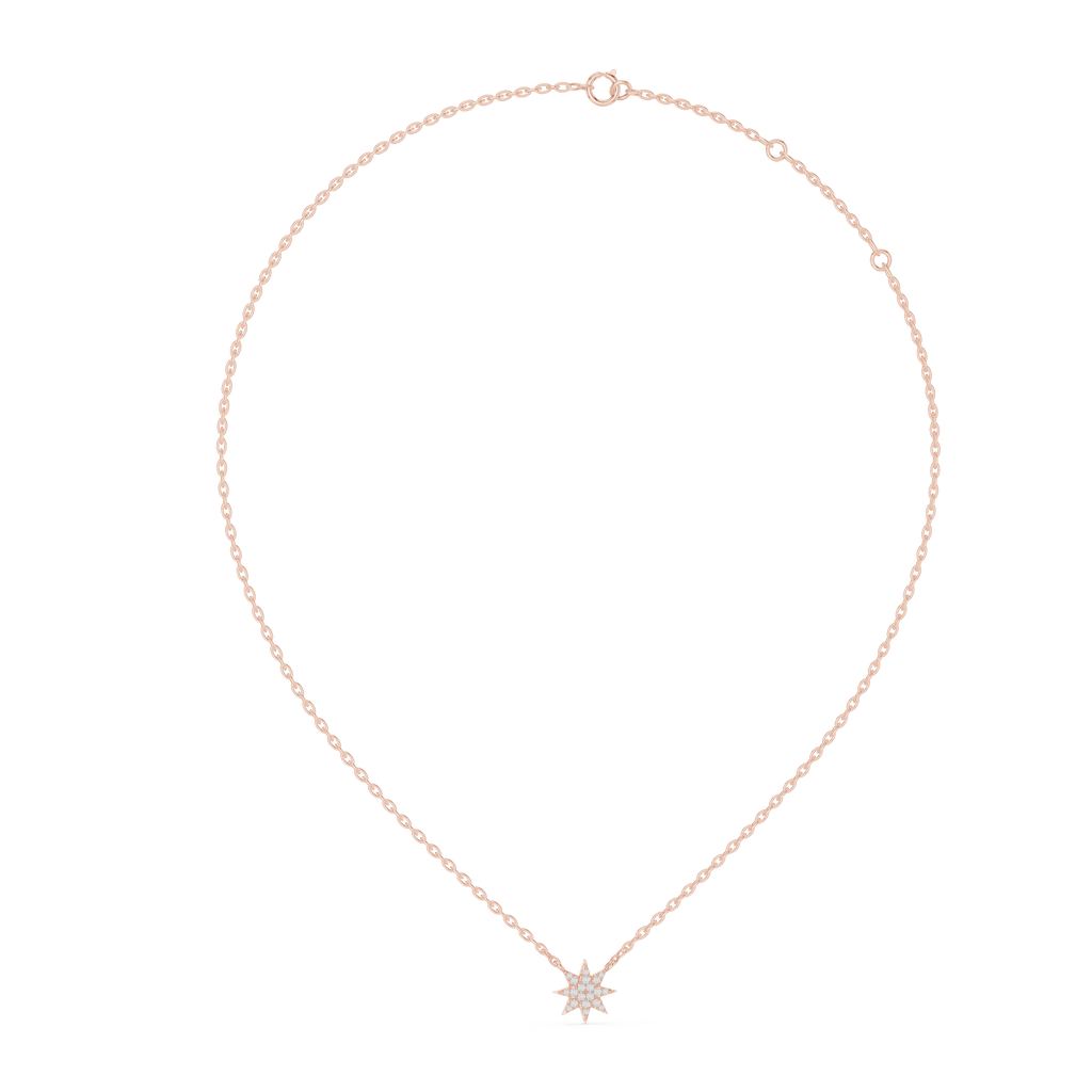 Celestial Star Diamond Pendant