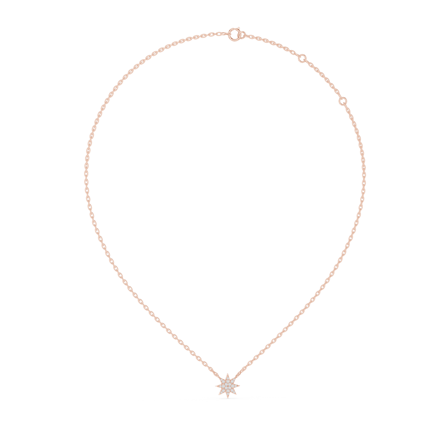 Celestial Star Diamond Pendant