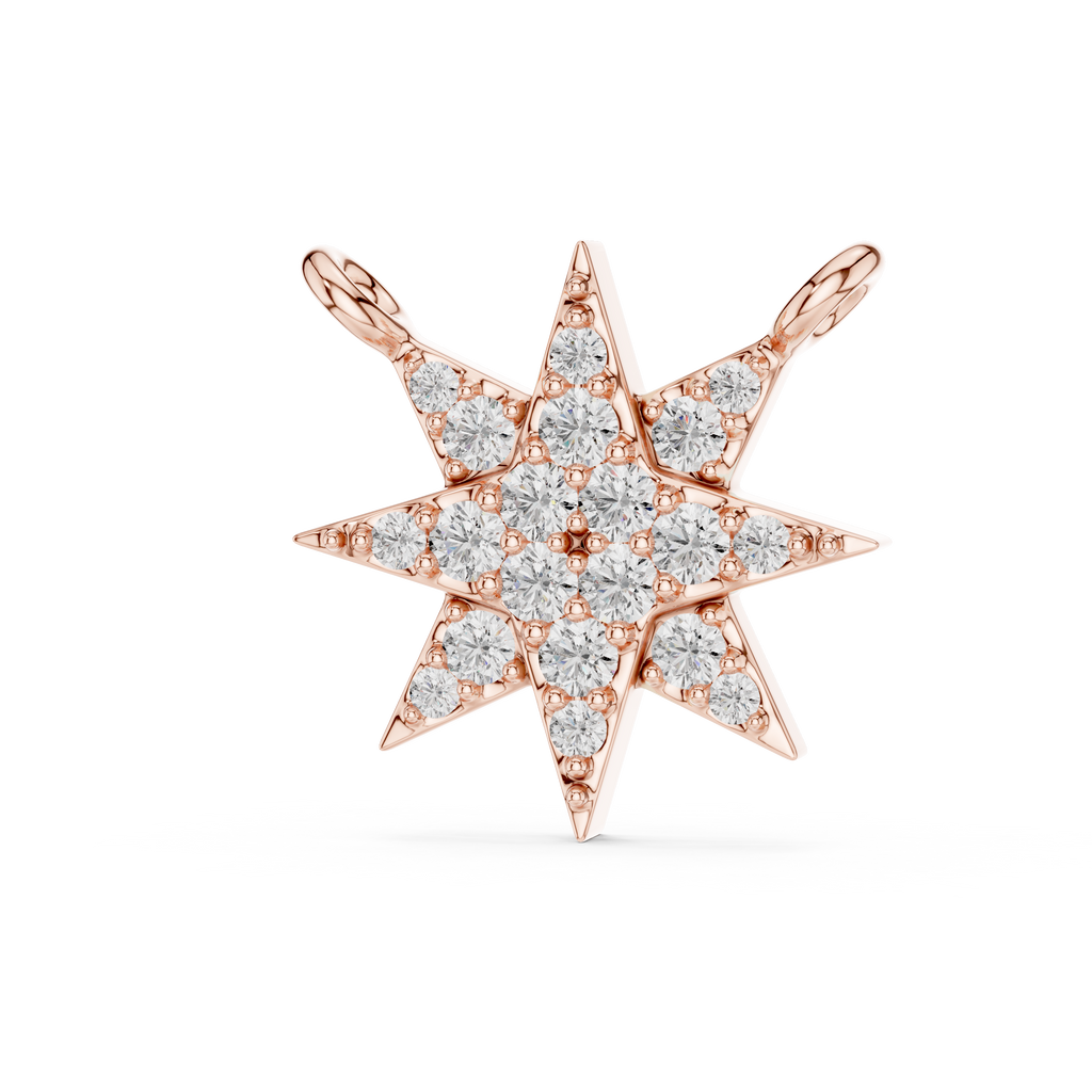 Celestial Star Diamond Pendant