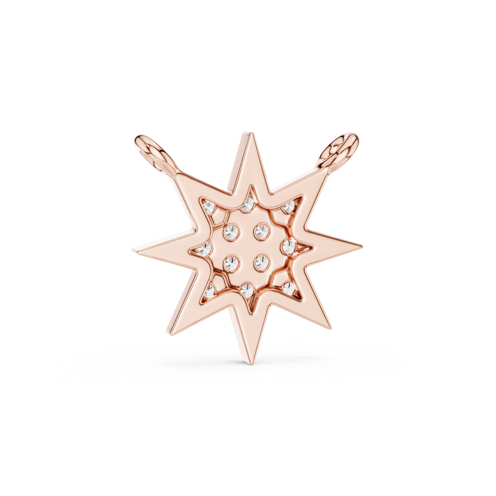 Celestial Star Diamond Pendant