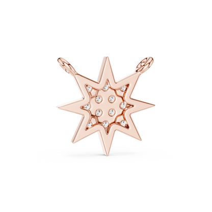Celestial Star Diamond Pendant