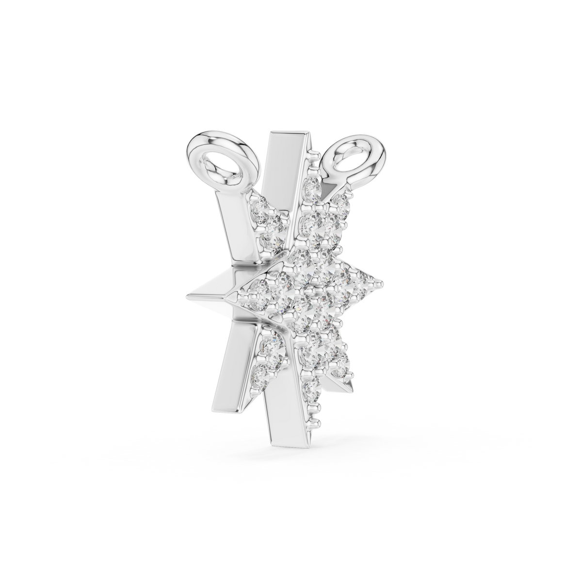 Celestial Star Diamond Pendant