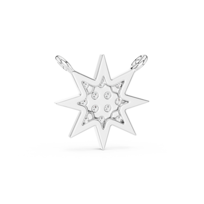 Celestial Star Diamond Pendant