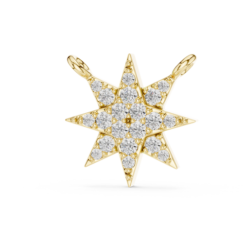 Celestial Star Diamond Pendant