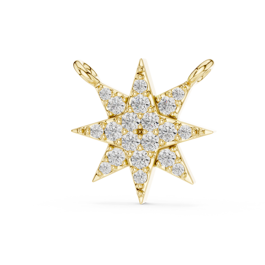 Celestial Star Diamond Pendant