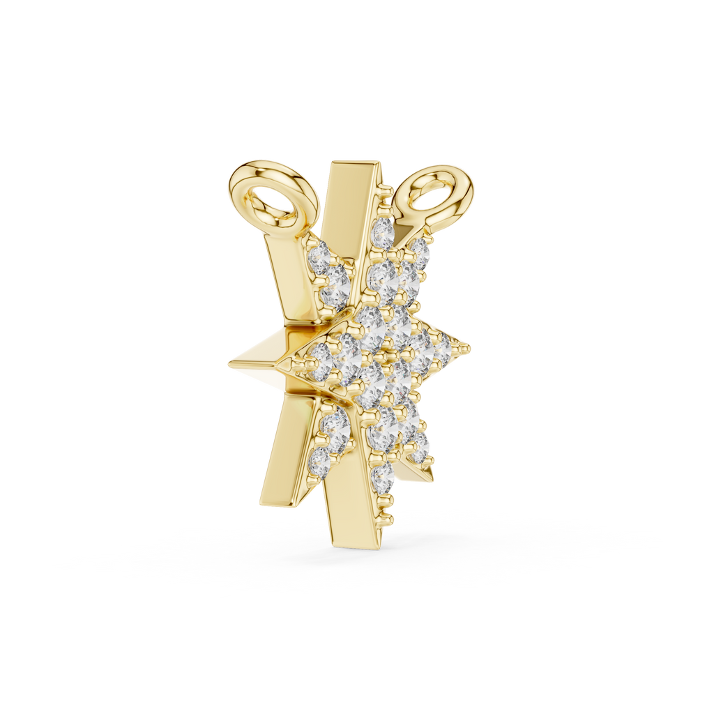 Celestial Star Diamond Pendant