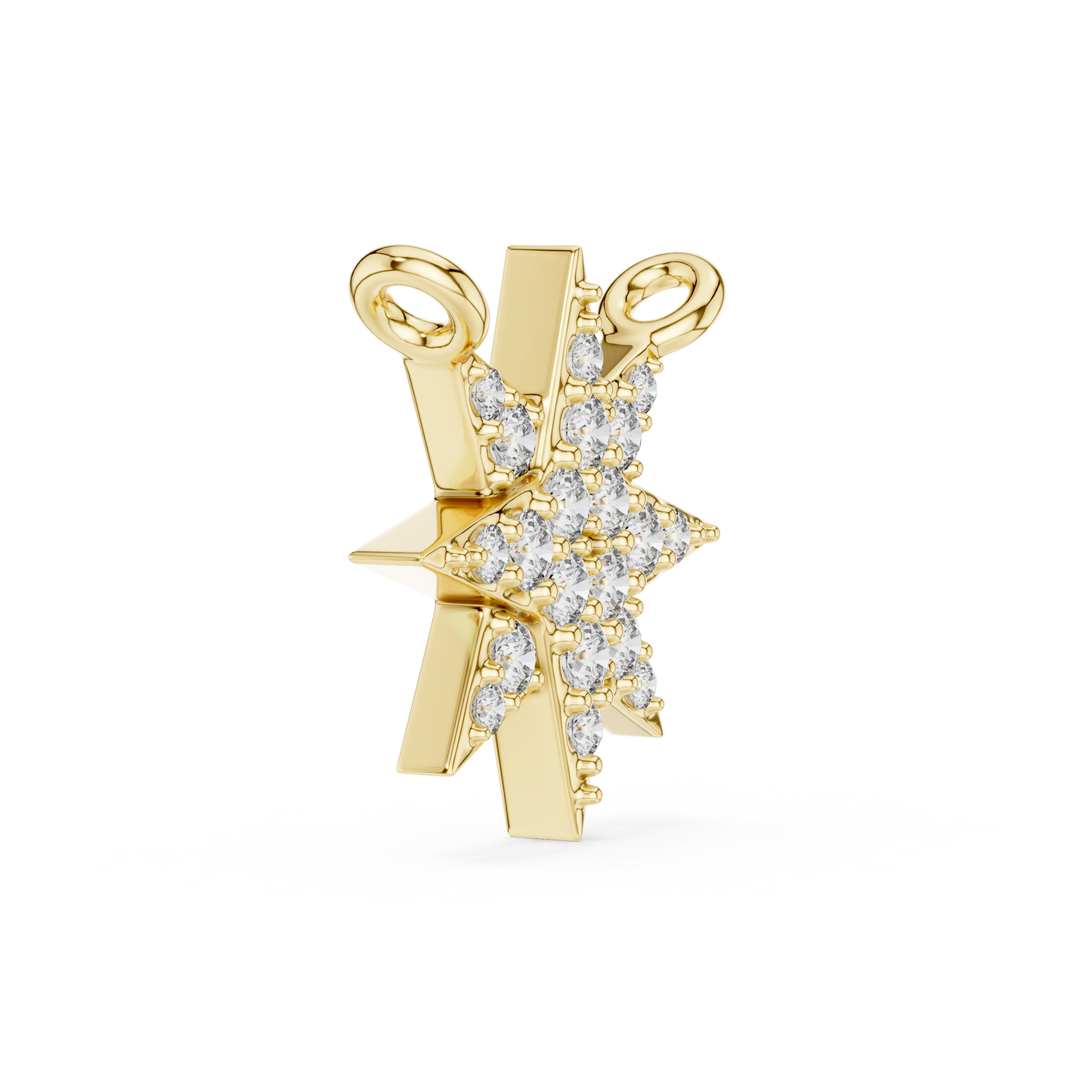 Celestial Star Diamond Pendant