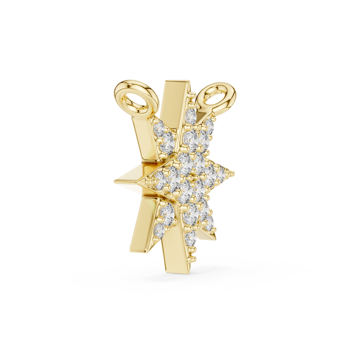 Celestial Star Diamond Pendant