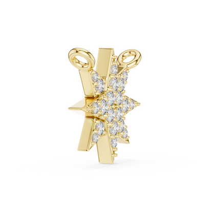 Celestial Star Diamond Pendant