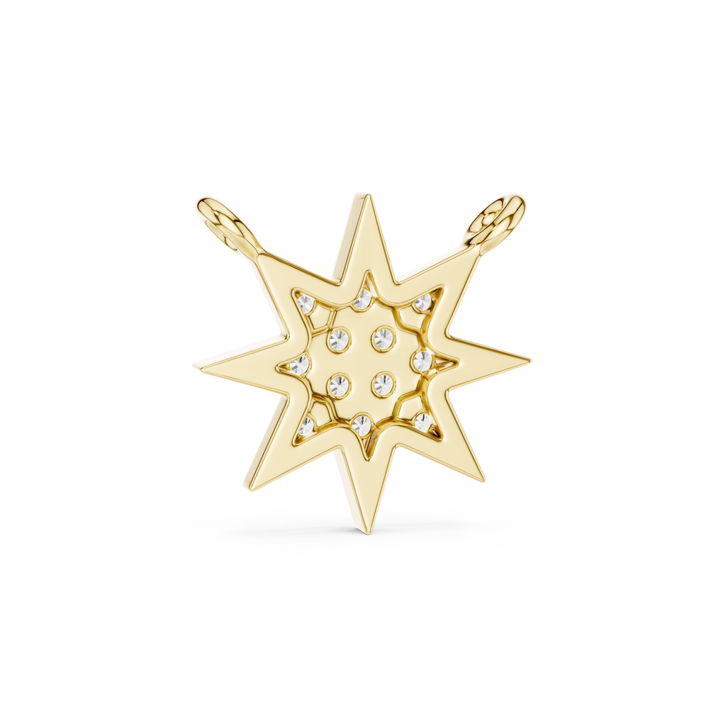 Celestial Star Diamond Pendant