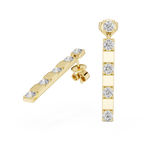 Luxury Sparkling Diamond Hoops –  Earrings