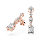 Sparkling Diamond Hoop Earrings – Elegant Design