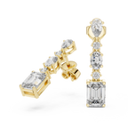 Sparkling Diamond Hoop Earrings – Elegant Design