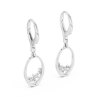 Round Diamond Hoop Earrings – Premium Jewelry