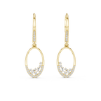 Round Diamond Hoop Earrings – Premium Jewelry