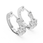 Designer Diamond Hoop Earrings – Luxury Style
