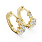 Designer Diamond Hoop Earrings – Luxury Style