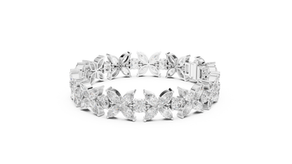 Luxury Flower Diamond Bracelet