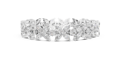 Luxury Flower Diamond Bracelet