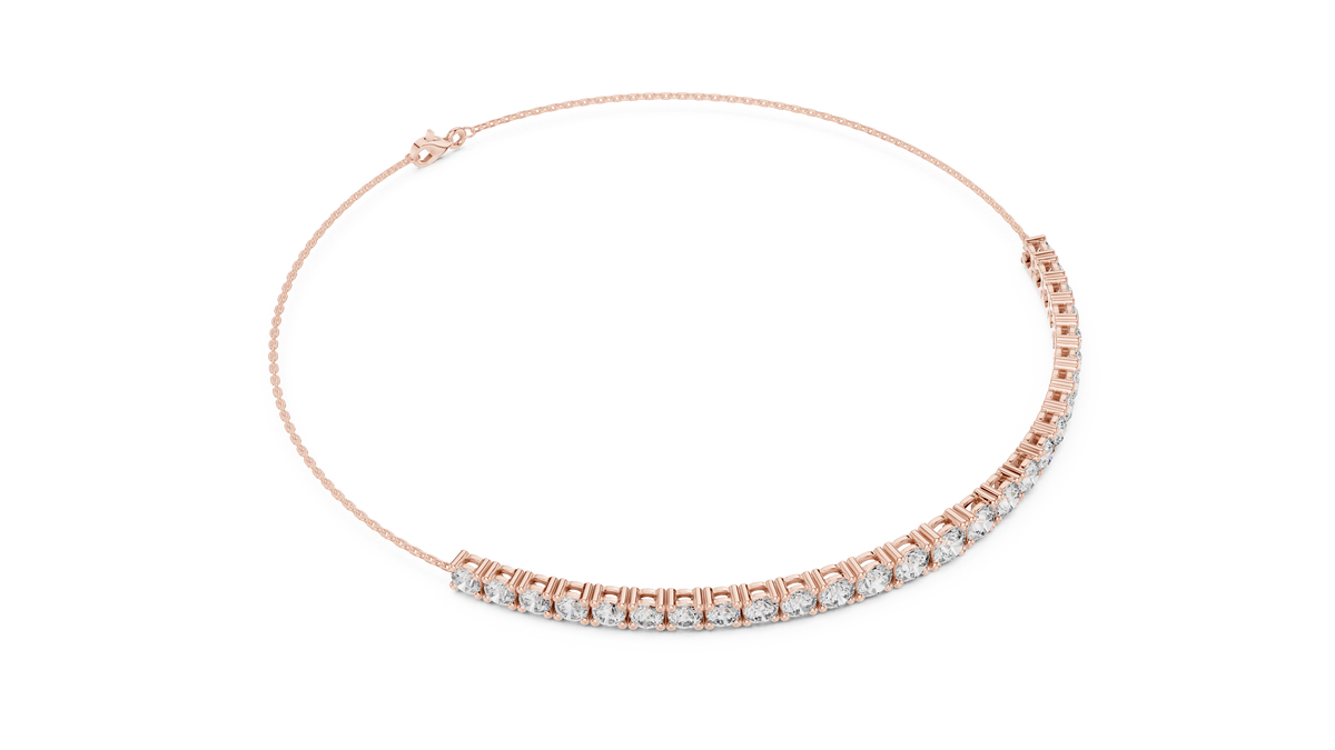 Minimalist Diamond Chain Bracelet