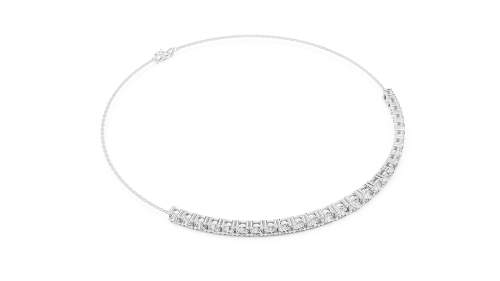 Minimalist Diamond Chain Bracelet