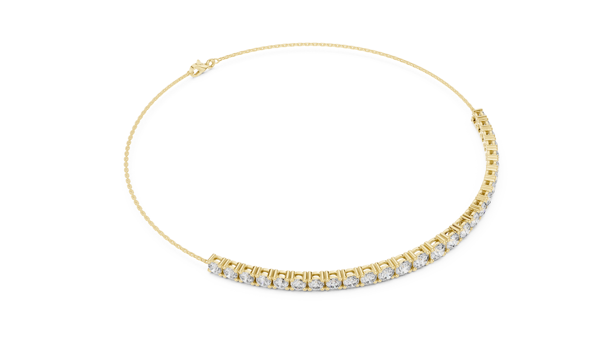 Minimalist Diamond Chain Bracelet