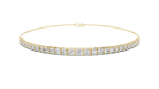 Minimalist Diamond Chain Bracelet
