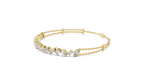 Multi Shape Diamond Chain Bracelet