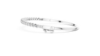 Round Cut Diamond Bangle Bracelet