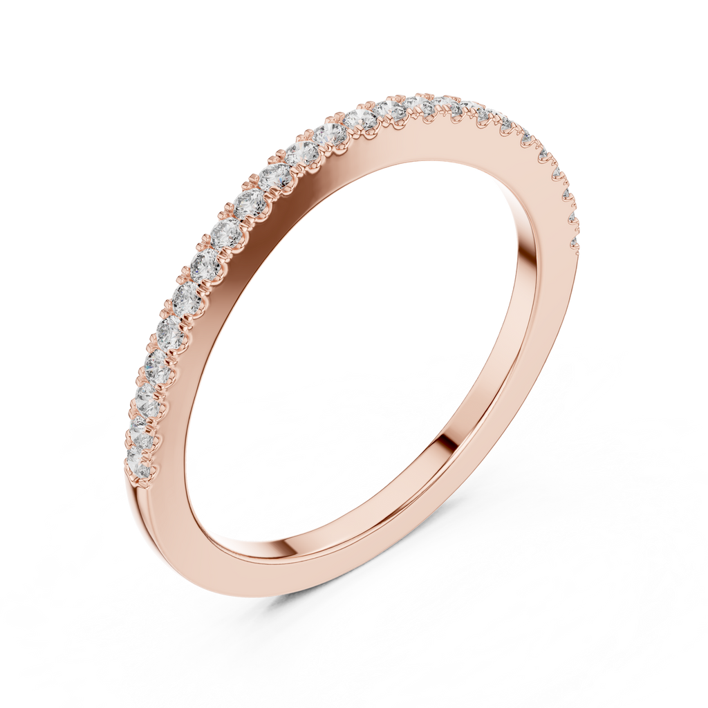Ultra-Slim Diamond Band with Micro-Pavé Brilliance