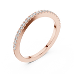 Ultra-Slim Diamond Band with Micro-Pavé Brilliance