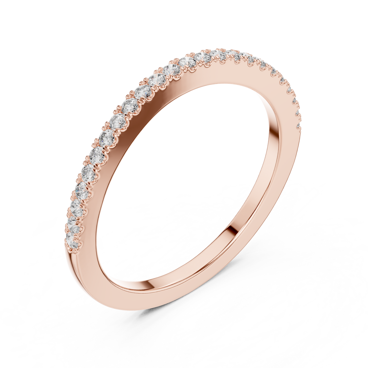 Ultra-Slim Diamond Band with Micro-Pavé Brilliance