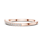 Ultra-Slim Diamond Band with Micro-Pavé Brilliance
