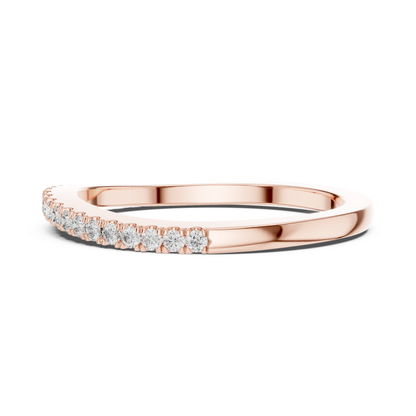 Ultra-Slim Diamond Band with Micro-Pavé Brilliance