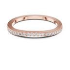 Ultra-Slim Diamond Band with Micro-Pavé Brilliance