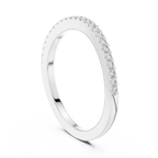 Ultra-Slim Diamond Band with Micro-Pavé Brilliance