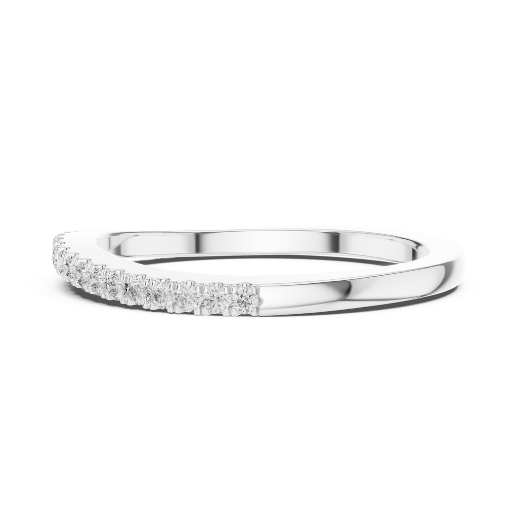 Ultra-Slim Diamond Band with Micro-Pavé Brilliance