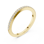 Ultra-Slim Diamond Band with Micro-Pavé Brilliance