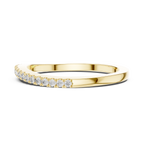 Ultra-Slim Diamond Band with Micro-Pavé Brilliance