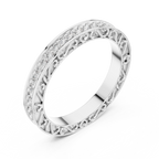 Brilliant Diamonds Enclosed in Hand-Crafted Filigree & Open-Work Scrollwork