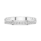Brilliant Diamonds Enclosed in Hand-Crafted Filigree & Open-Work Scrollwork