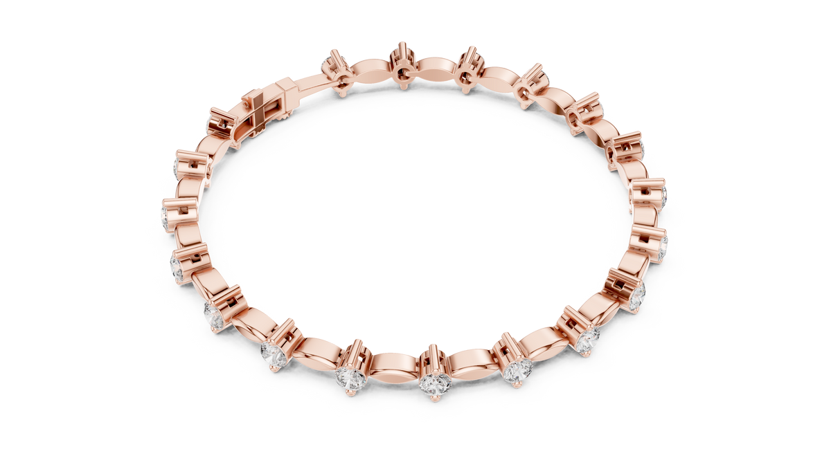 Aurelia Marquise Link Bracelet